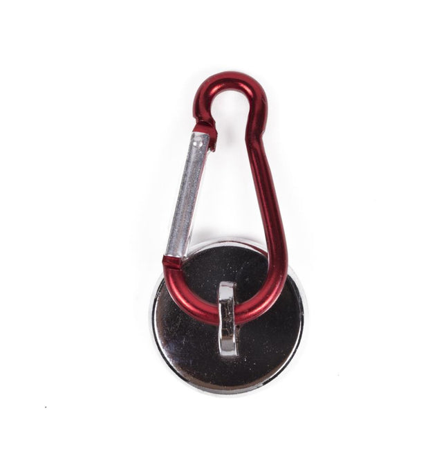 Benson Magneet met Karabijnhaak – Ø 25 mm – 15 kg Draagkracht