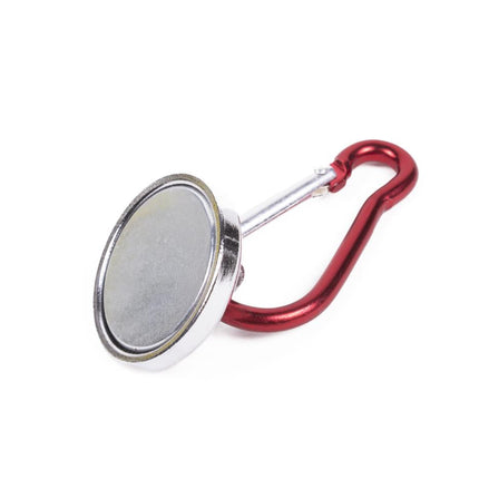 Benson Magneet met Karabijnhaak – Ø 25 mm – 15 kg Draagkracht