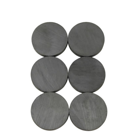Benson Ronde Magneten - 25 mm - 6 Stuks - 1000 Gauss
