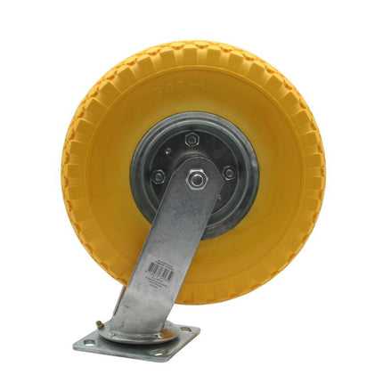 Benson Zwenkwiel met Anti-Lek PU Band 10 inch (3.00-4) - 130 kg