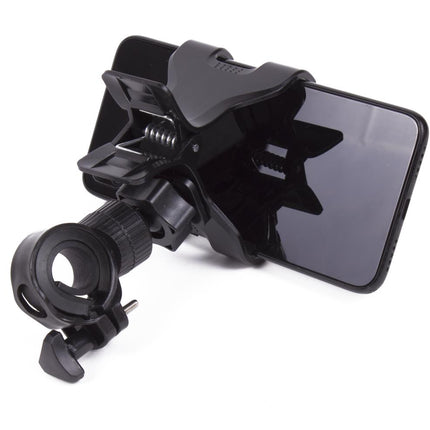 Benson Mobiele Fiets Telefoonhouder Easy-Clip - 360° Draaibaar - Universeel - Voor Telefoons tot 9 cm