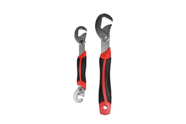 Hofftech Universele Steeksleutelset - 2-delig - Zelfinstellend - 9 t/m 32 mm