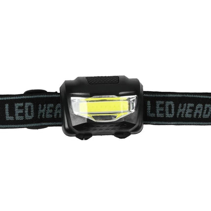 Hofftech Kantelbare Hoofdlamp - 150 Lumen - 3 Watt COB LED