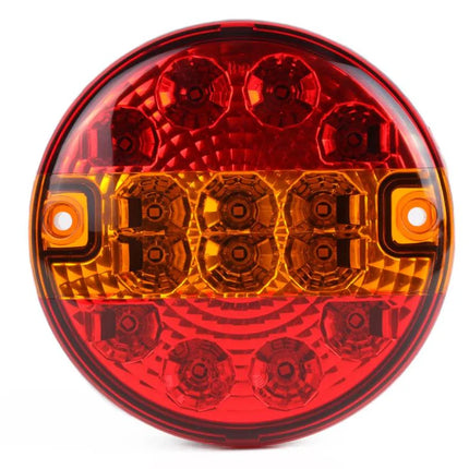 Benson Rond LED Achterlicht Vrachtwagen - 140 mm - 12V/24V - 4 Functies