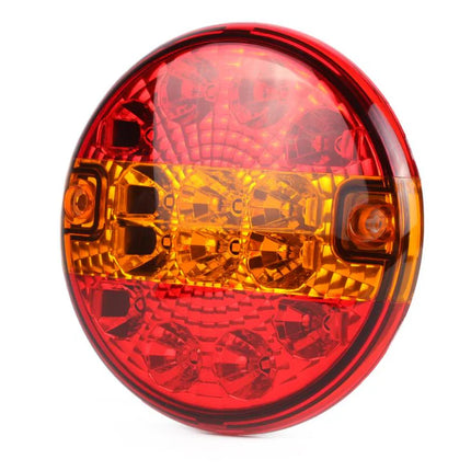 Benson Rond LED Achterlicht Vrachtwagen - 140 mm - 12V/24V - 4 Functies