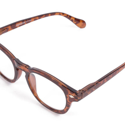 Benson Leesbril Vancouver - Demi Brown - Sterkte +1.00 - Dames
