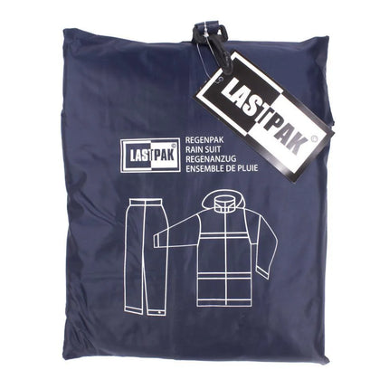 Lastpak Basic Regenpak – Wind- en Waterdicht – Blauw – Maat M
