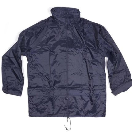 Lastpak Basic Regenpak - Maat XXL - Wind- & Waterdicht - Blauw - Jas & Broek