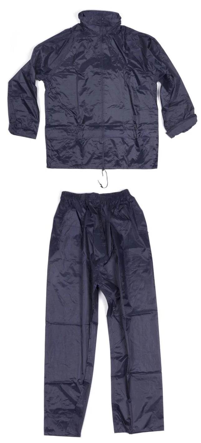 Lastpak Basic Regenpak - Maat XXXL - Wind- & Waterdicht - Blauw - Jas & Broek