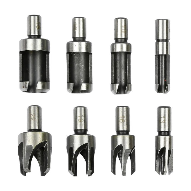 Benson Proppenboorset - 8-delig - Recht & Taps - 6 t/m 22 mm