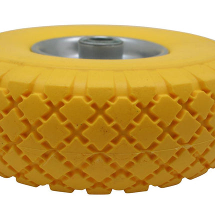 Benson Anti-lek Wiel 3.00-4" - 260x85mm - Stalen Velg - Geel