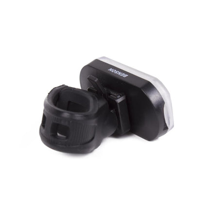 Benson Compacte Fietskoplamp - Ultra COB LED - Wit - Silicone Bevestiging