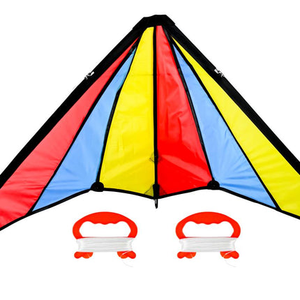Benson Sportline Stuntvlieger - 130 x 60 cm - 2 Lijnen - 50m Touw