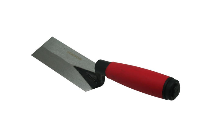 Benson Troffel - 125 x 50 mm - Gehard Staal - Soft Grip - Rood