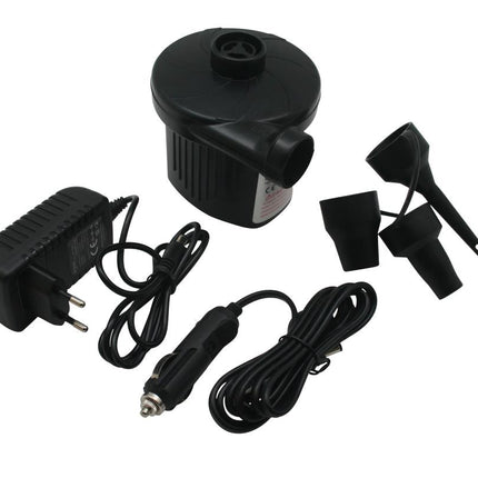 Benson Elektrische Luchtpomp - 12V & 230V - 230 l/min - Met Inflate & Deflate Functie