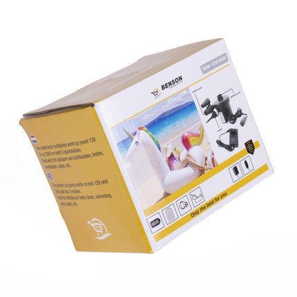 Benson Elektrische Luchtpomp - 12V & 230V - 230 l/min - Met Inflate & Deflate Functie