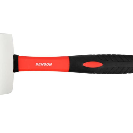 Benson Installatiehamer - 16 oz (450 gr) - Witte Rubberen Kop