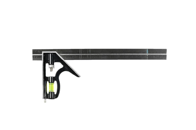 Benson Combinatie Winkelhaak 300 mm - 45° en 90° - Met Waterpas