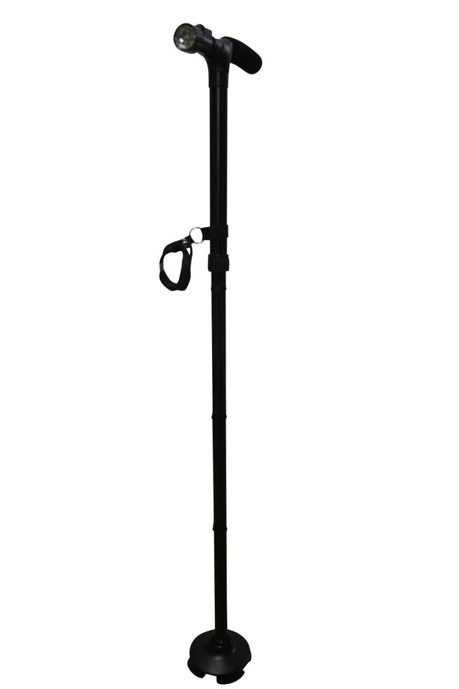 Benson Wandelstok met LED – Opvouwbaar – Zelfstaand – 85-95 cm