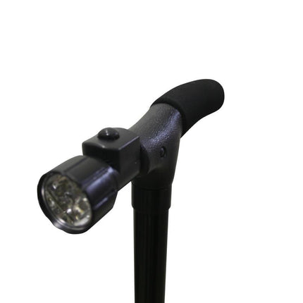 Benson Wandelstok met LED – Opvouwbaar – Zelfstaand – 85-95 cm
