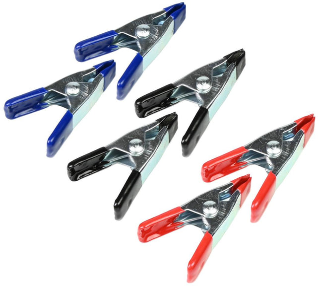 Benson Mini Zeilklemmen - 50 mm - Set van 6 stuks - 30 mm Klembereik