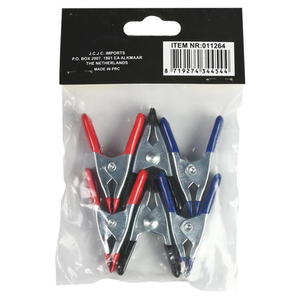 Benson Mini Zeilklemmen - 50 mm - Set van 6 stuks - 30 mm Klembereik
