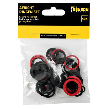 Benson Sanitairringset – O-ringen – 40-delig – Diverse maten