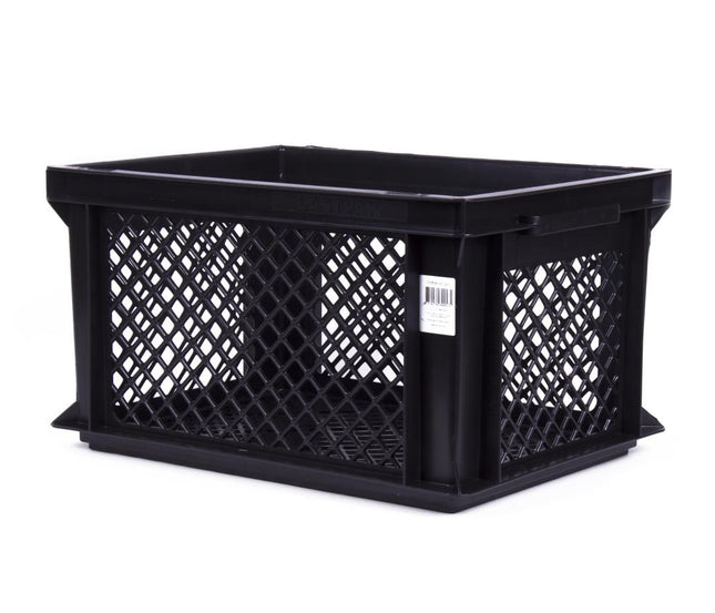 Lastpak Fietskrat - 40 x 30 x 22 cm - Middelgroot - Kunststof - Zwart