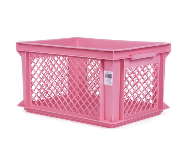 Lastpak Fietskrat - 25 Liter - 40 x 30 x 22 cm - Kunststof - Roze