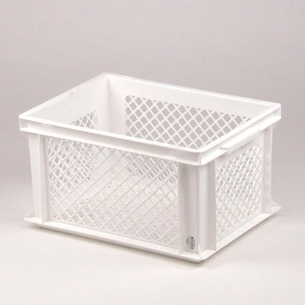 Lastpak Fietskrat - 25 Liter - 40 x 30 x 22 cm - Kunststof - Wit