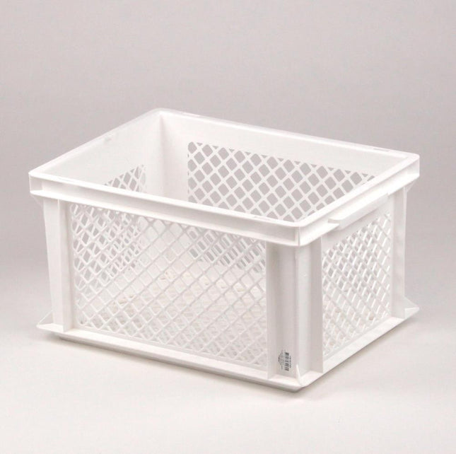 Lastpak Fietskrat - 25 Liter - 40 x 30 x 22 cm - Kunststof - Wit