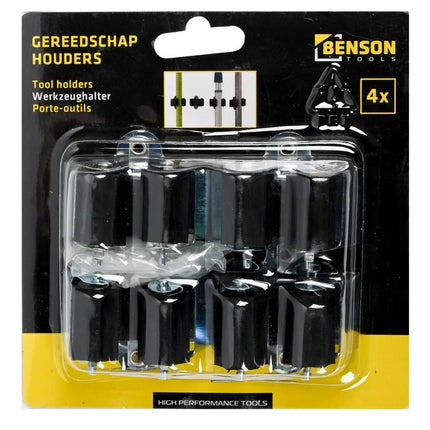 Benson Gereedschapshouders 4-delig - Set voor Werkplaats en Garage