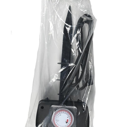Benson Tuincontactdoos op Spies met Timer – 2-voudig – 1,5 meter – IP44