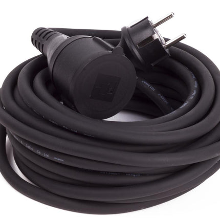 Benson Rubber Verlengsnoer – 10 meter – Randaarde – IP44 – 3500W