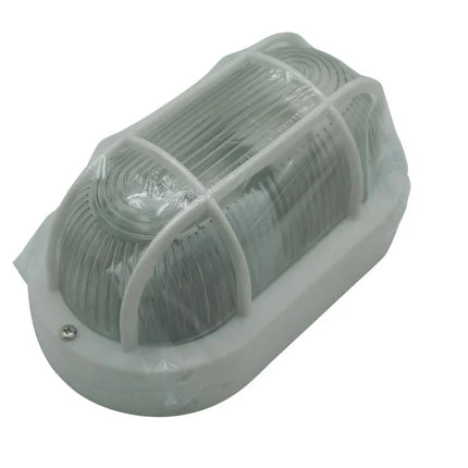 Benson Bulleye Lamp Ovaal – Wit – E27 Fitting – IP54