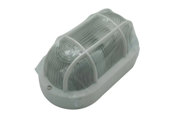 Benson Bulleye Lamp Ovaal – Wit – E27 Fitting – IP54