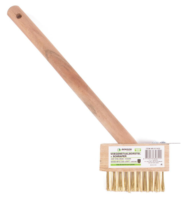 Benson Voegenborstel - 30 cm - 3 Rijen Messing