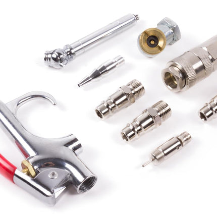 Hofftech Luchtslangset - 8 Meter - 10-delig - Inclusief Accessoires & Koppelingen