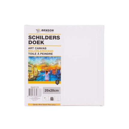 Benson Schildersdoek 20 x 20 cm - 100% Katoen - 280 g/m²