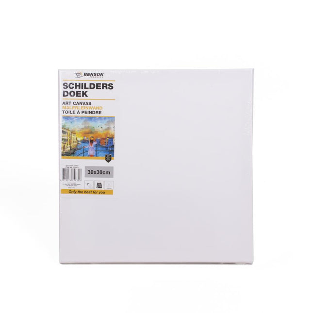 Benson Schildersdoek 30 x 30 cm - 100% Katoen - 280 g/m²