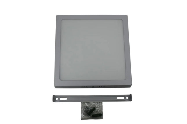 Hofftech Vierkante LED Plafondlamp – 18W – 1350 Lumen – Warm Wit Licht – 22 x 22 cm