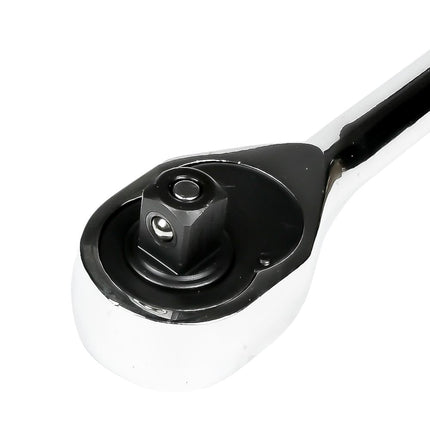 Benson Ratel 1/2" - Chroom-Vanadium - 72 Tands - Softgrip - 250 mm