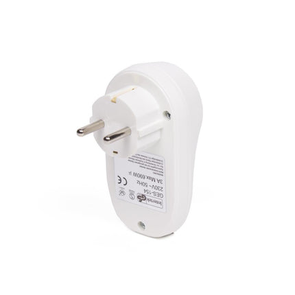 Benson Stopcontact met Lichtsensor - Energiebesparend - Geaard