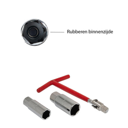 Benson Gloeibougiesleutel - Flexibel 220° - Voor Dieselmotoren