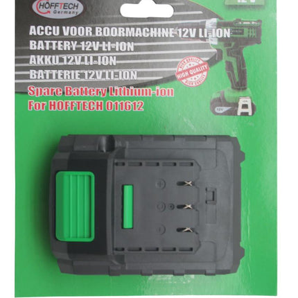 Hofftech Reserve Accu - 12V - Li-ion - Voor Machine 011612