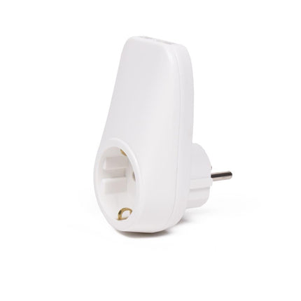 Benson Slimme Wifi-stopcontact met Randaarde - Wit - 3500W - Google Home