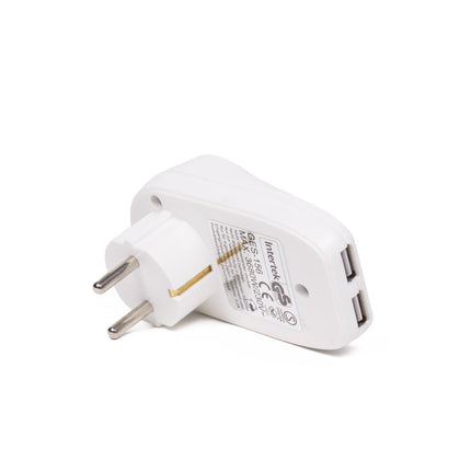 Benson Slimme Wifi-stopcontact met Randaarde - Wit - 3500W - Google Home