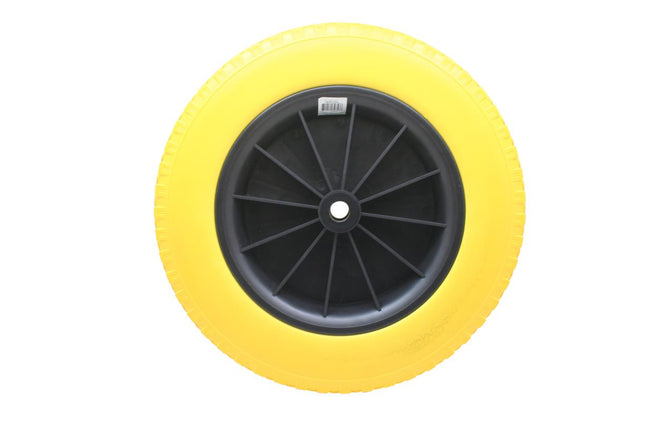 Benson Anti-lek Kruiwagenwiel Flex Lite 4.00-8 - 39cm - Kunststof Velg