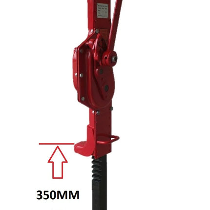 Benson Dommekracht – 5 Ton (5000 kg) – Hoogte 730 mm – Gesmeed Staal – Kelderwinch