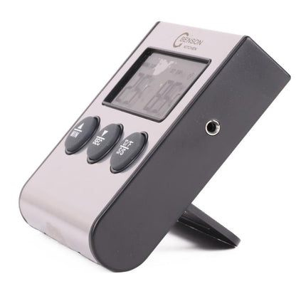 Benson Digitale Braadthermometer - Met Timer & Alarm - RVS Sonde - tot 250°C